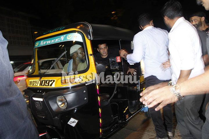 Guess How Much Salman Khan Paid The Auto Driver Who Dropped Him Home Recently