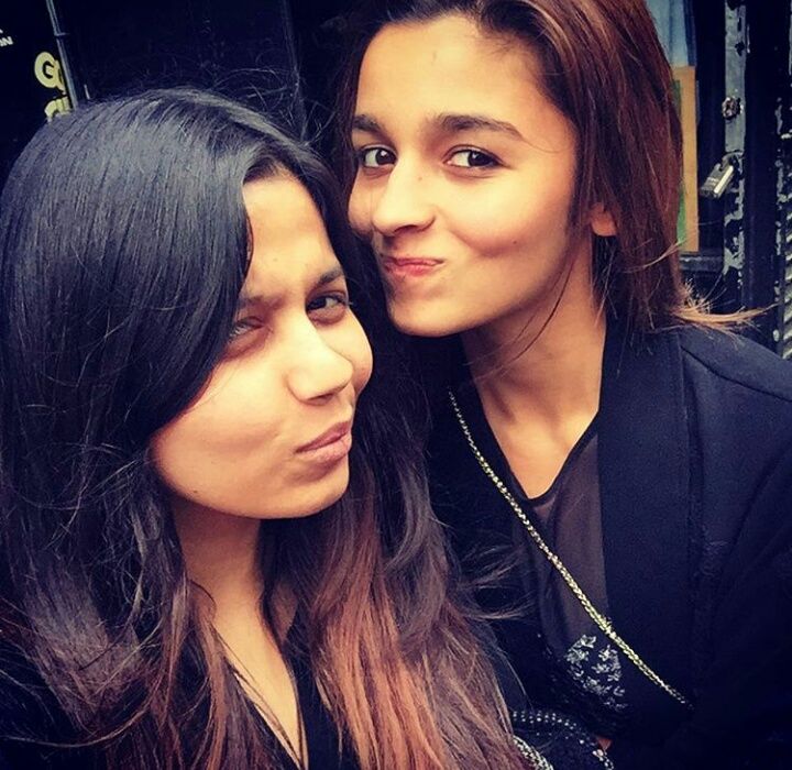 Shaheen and Alia Bhatt in London | Source: @ShaheenB Instagram |