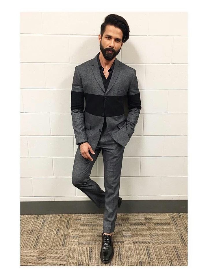 Shahid Kapoor in Anuj Madaan at the 2017 IIFA Awards (Photo courtesy | Anisha Jain)