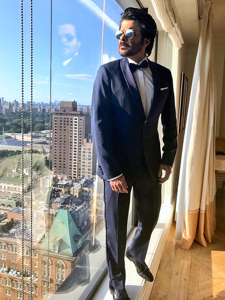 Anil Kapoor in Giorgio Armani, Saint Laurent, Alexander McQueen and Dior Homme at the 2017 IIFA Awards
