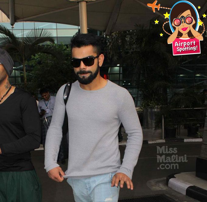 Move Over, Anushka Sharma! Your Boyfriend’s Got More Airport Swag Than You