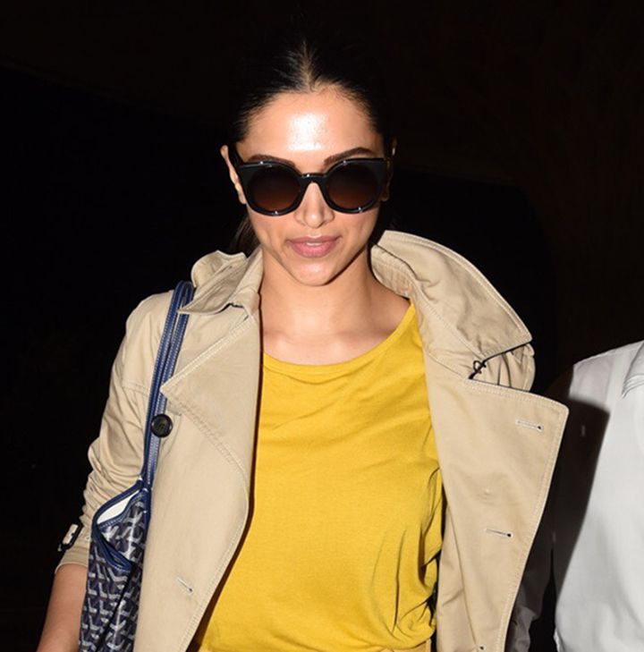Deepika Padukone’s Airport Outfit Is Colour-Coordinated Perfection