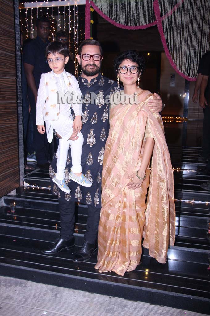 Here Are All The Photos From Aamir Khan’s Diwali Party!