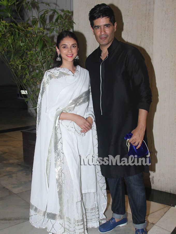 Aditi Rao Hydari and Manish Malhotra