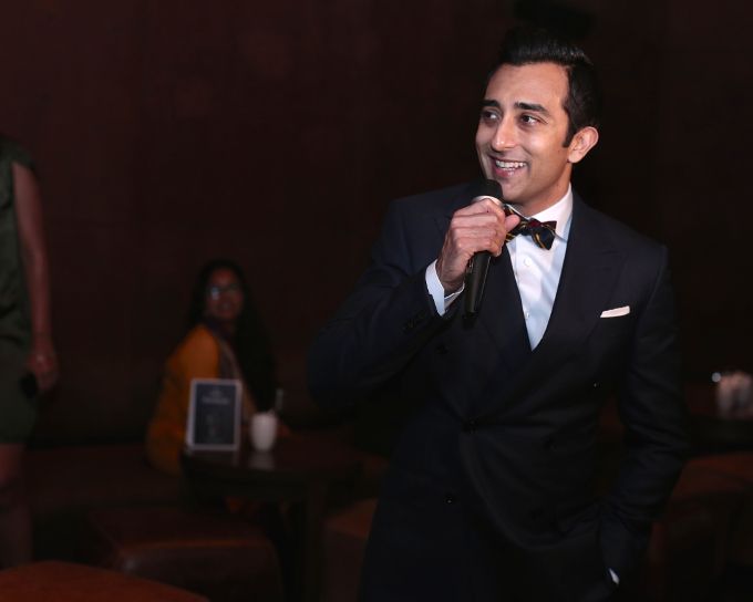 Rahul Khanna in Ermenegildo Zegna, Brooks Brothers and Trèsmode at the launch of The Mavericks (Photo courtesy | NDTV Good Times)