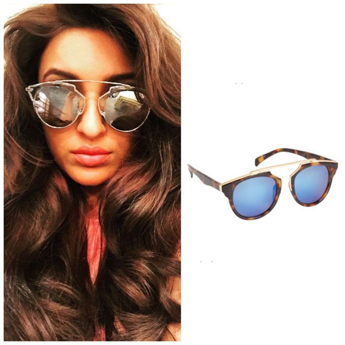 Dior So Real Sunglasses seen on Parineeti Chopra