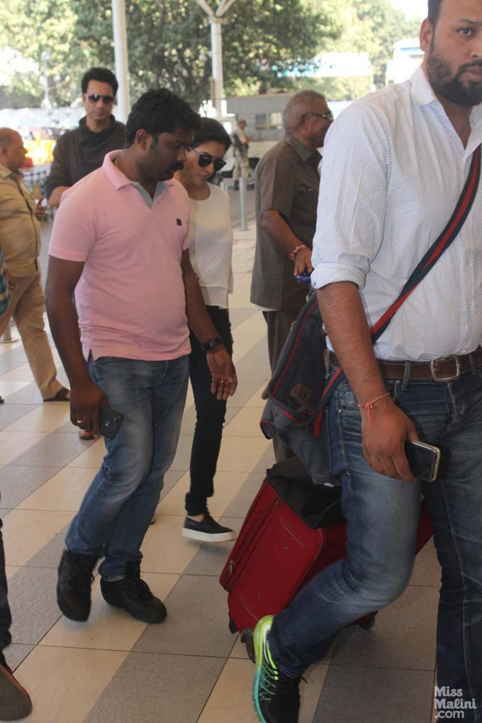 Photos: Asin & Rahul Sharma Spotted At The Airport!