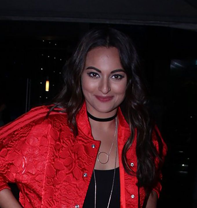 May Your Weekend Be As Hot As Sonakshi Sinha’s Bomber Jacket!