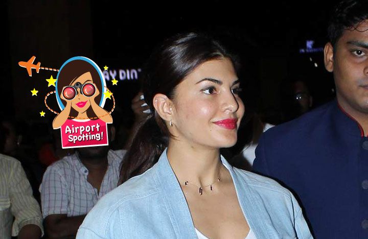 Jacqueline Fernandez Takes Basic Airport Style To The Next Level
