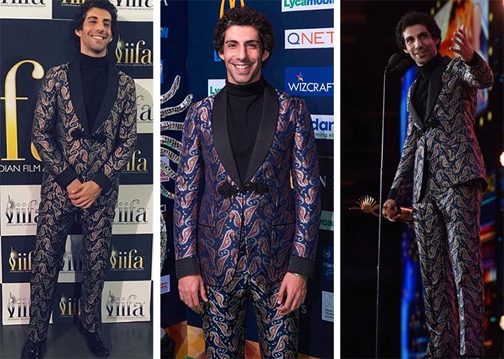 Jim Sarbh in Gucci and Tommy Hilfiger at the 2017 IIFA Awards