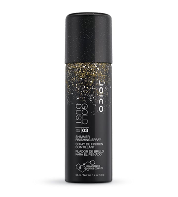 Joico Gold Dust Shimmer Finishing Spray | Source: Joico
