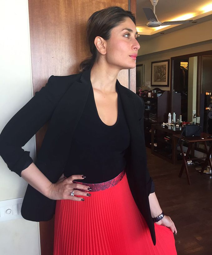 We Didn’t Expect Kareena Kapoor Khan To Wear Her Blazer With This Skirt