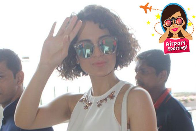 Kangana Ranaut’s Airport Outfit Is The Best One We’ve Seen Yet!