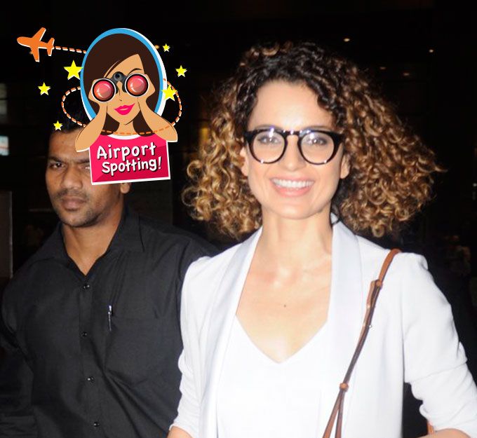 Kangana Ranaut Wore Two Epic Monochrome Outfits In One Day