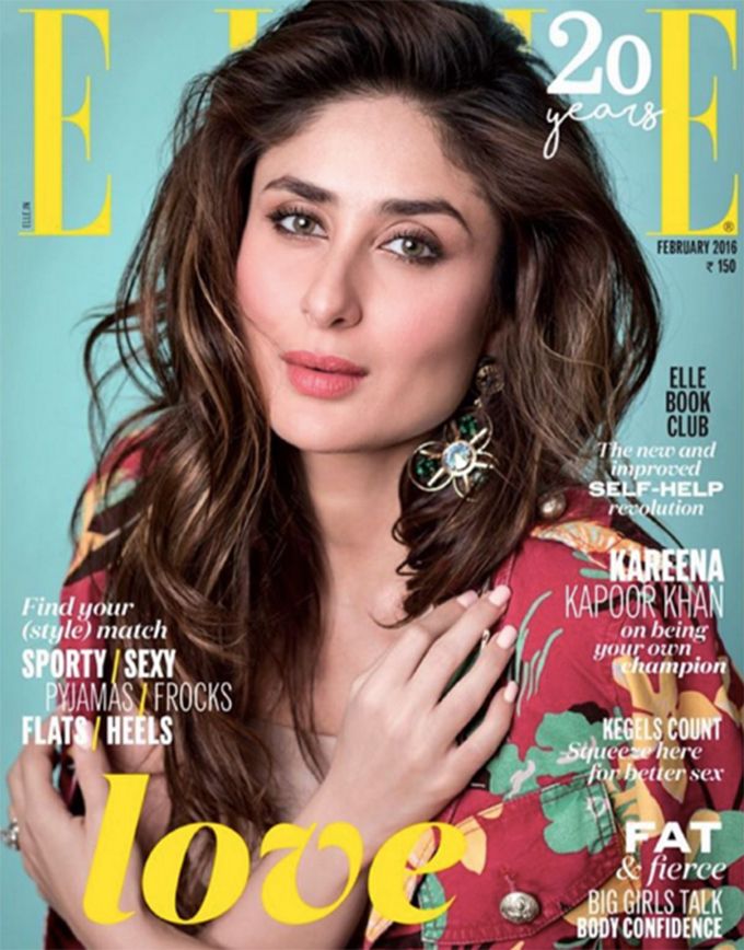 Kareena Kapoor Khan For Elle India February 2016