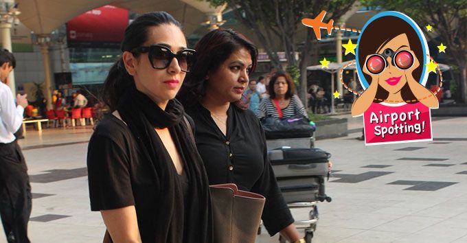 We Want This Off-Duty Airport Look Spotted On Karisma Kapoor!