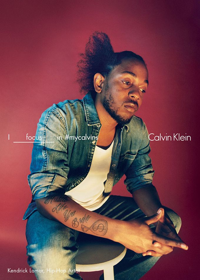 Kendrick Lamar for Calvin Klein Spring 2016