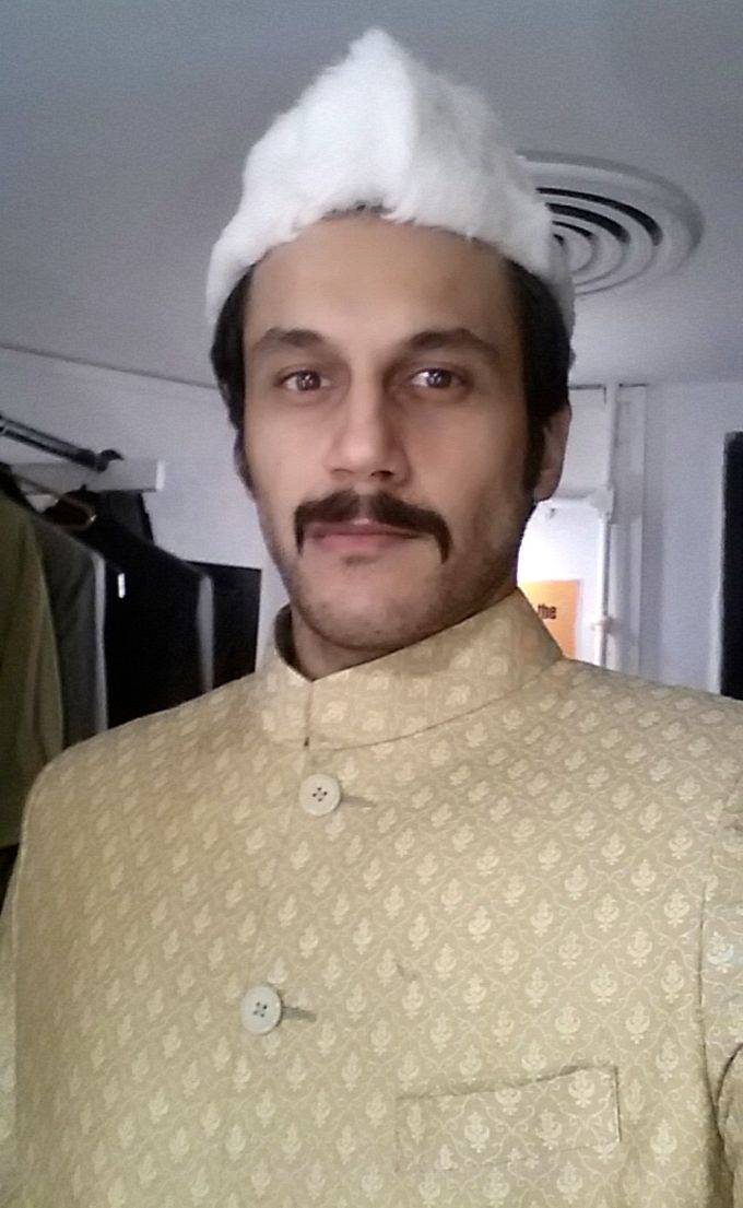 Danny Sura as Khursheed Abba in Gauhar