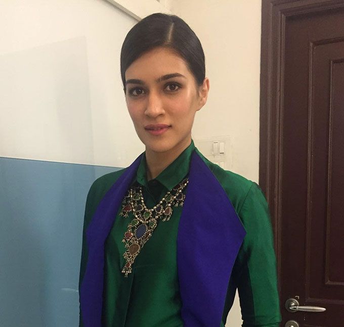 Kriti Sanon In This Jewel-Toned Ensemble Is A Sight For Sore Eyes