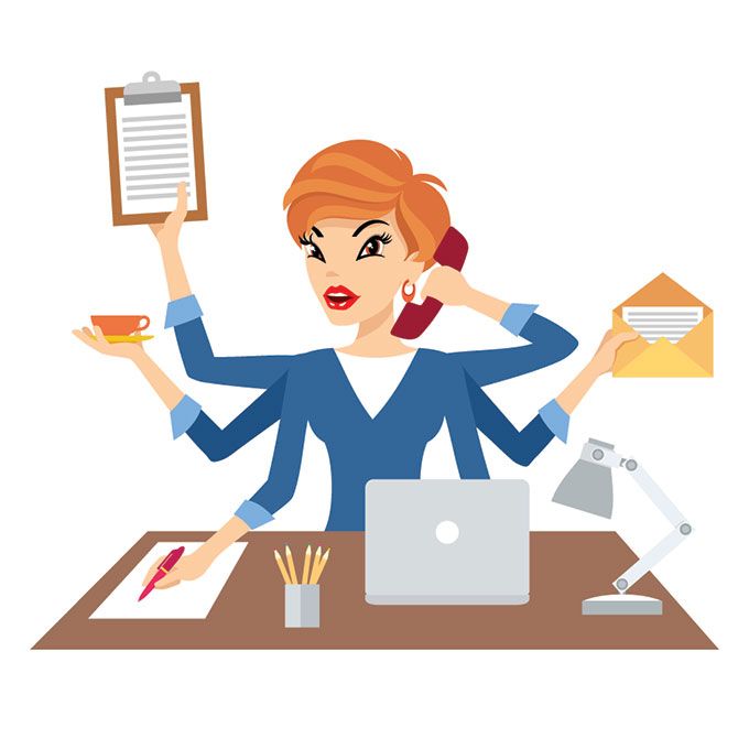 Busy woman (Courtesy: Shutterstock)