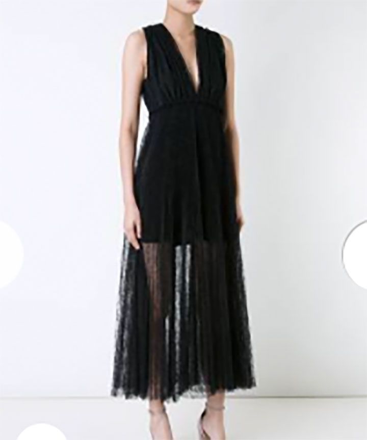 MSGM Pleated Layer Dress | Image source: farfetch.com