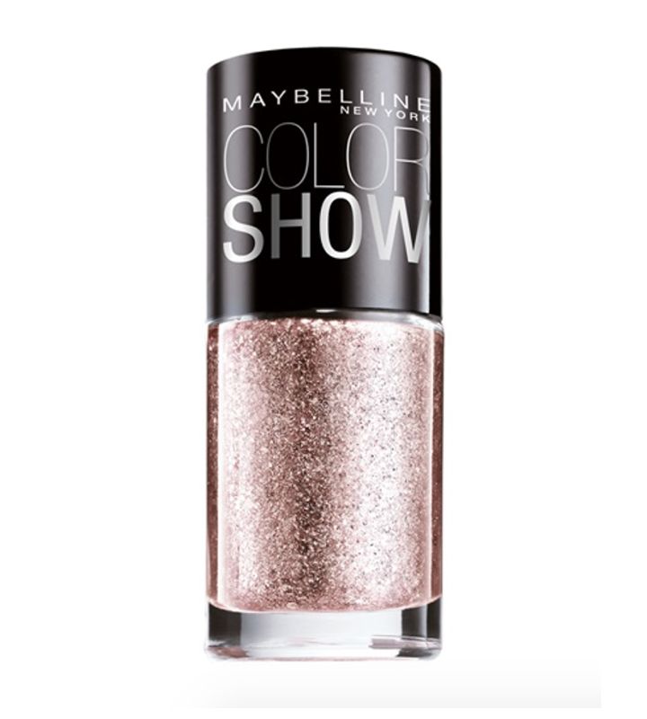 Maybelline Color Show Glitter Mania Nail Color In 'Pink Champagne' | Source: Maybelline