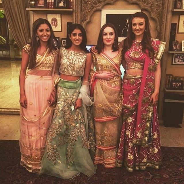 Navya and her friends | Source: Instagram |