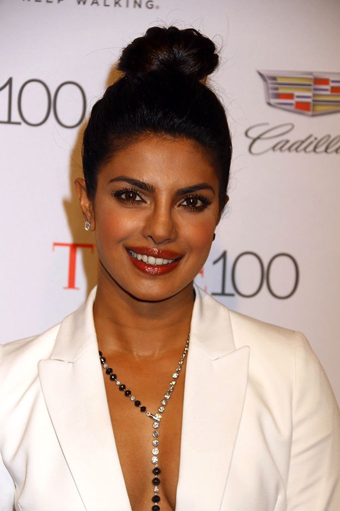 Priyanka Chopra Suited Up For The Time 100 Gala Red Carpet