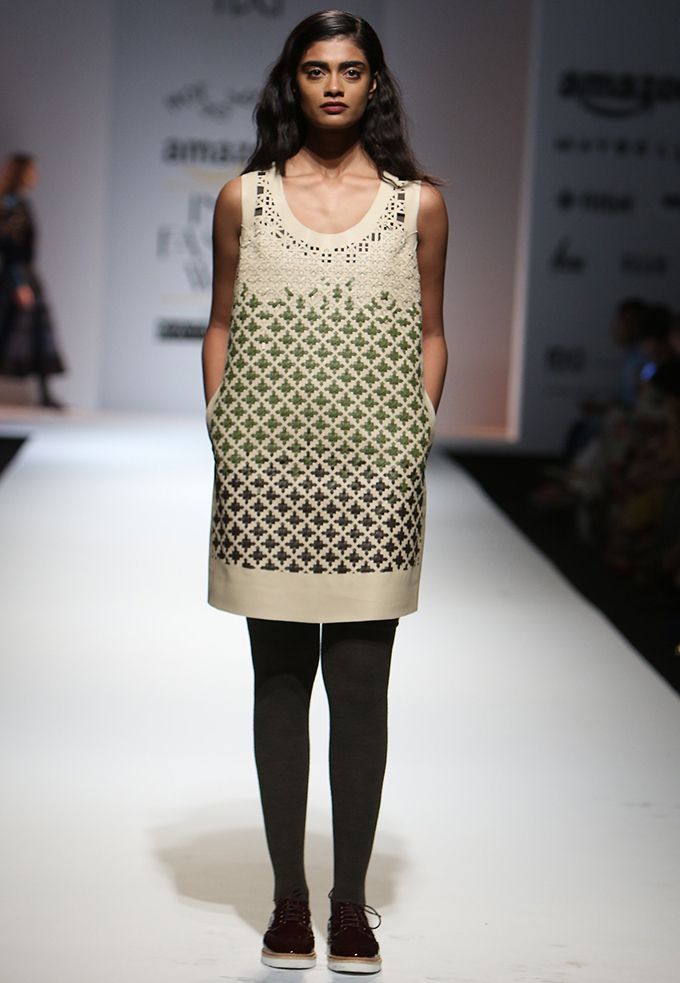 Not So Serious by Pallavi Mohan at AIFW AW16
