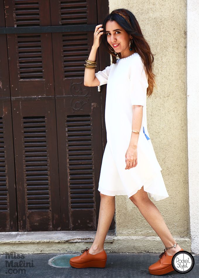 Pocket Stylist in Grassroot by Anita Dongre & Paio Shoes