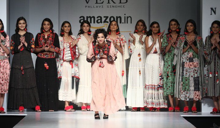 Verb by Pallavi Singhee at Amazon India Fashion Week Spring Summer 2018