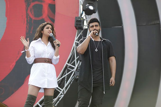 Parineeti Chopra & Arjun Kapoor at Global Citizen India 2016