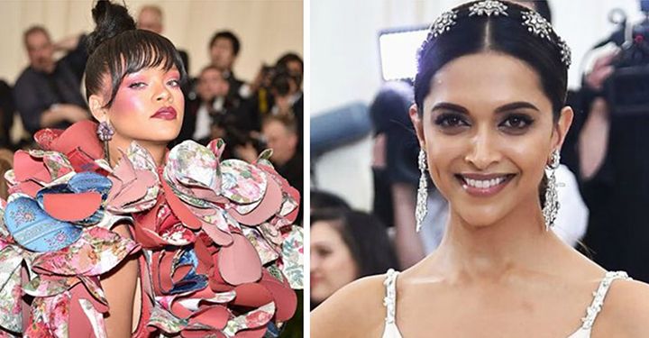 Did Rihanna Just Throw Shade At Deepika Padukone For Her Met Gala Dress?