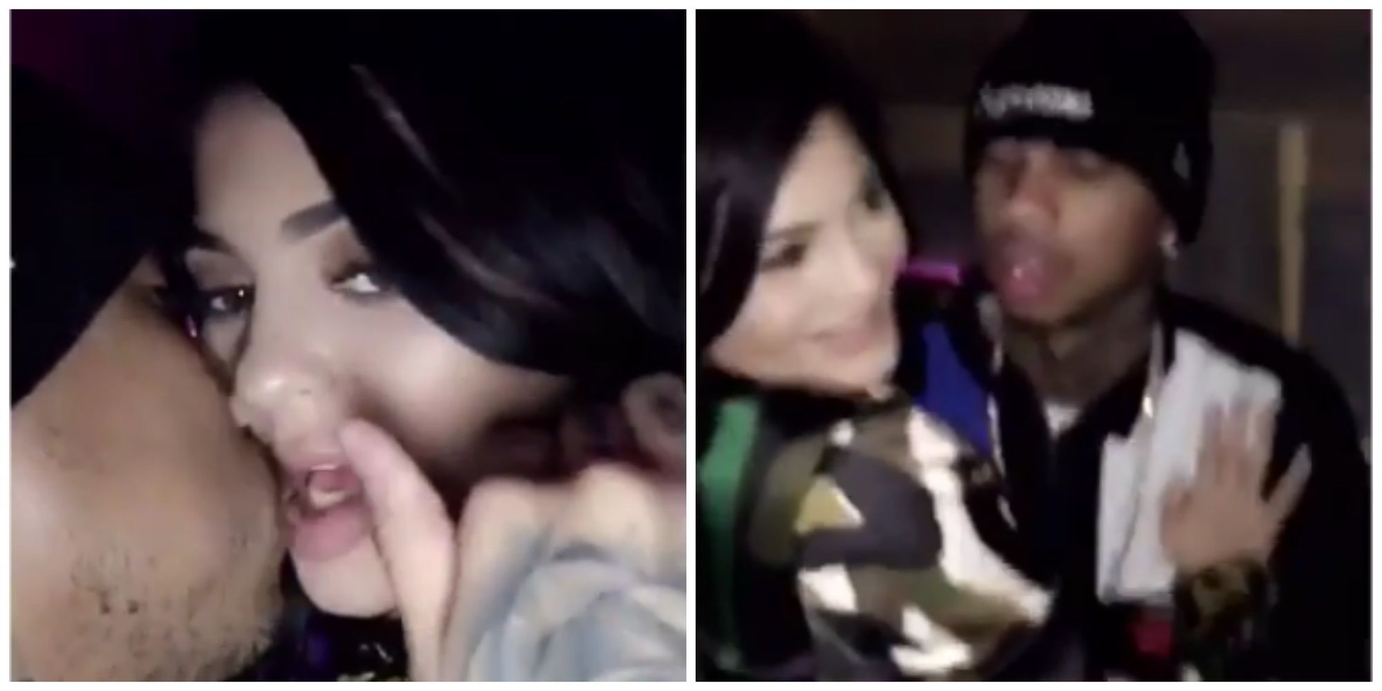 VIDEO: Kylie Jenner &#038; Tyga Make Out On Snapchat!