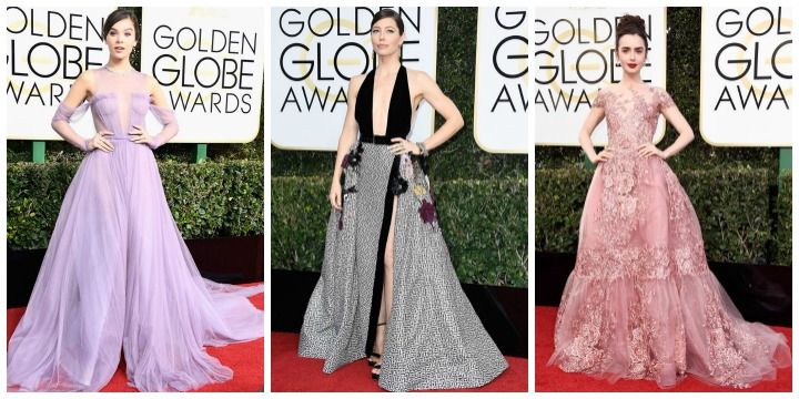 Twenty Standout Gowns From The Golden Globes 2017 Red Carpet