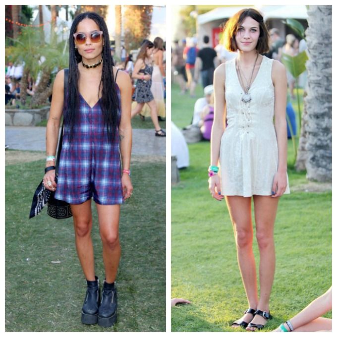 Zoe Kravitz (L) and Alexa Chung (R) | Image Source: glmaourmagazine.com