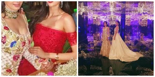 Sridevi & Her Daughters Are Looking Like Princesses In These Wedding Photos