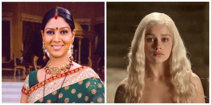 Sakshi Tanwar and Khaleesi