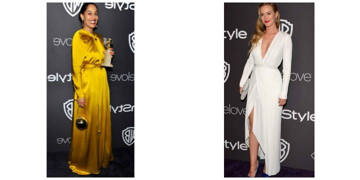 Tracee Ellis Ross & Leighton Meester at The InStyle & Warner Bros. Pictures Golden Globes After Party | Image Source: instyle.com