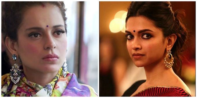 Here’s What Kangana Said When Asked If She Considers Deepika Her Competition!