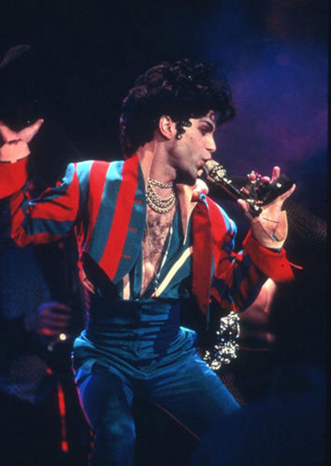 Prince performing at Radio City Music Hall in 1993. Pic: Tumblr.com