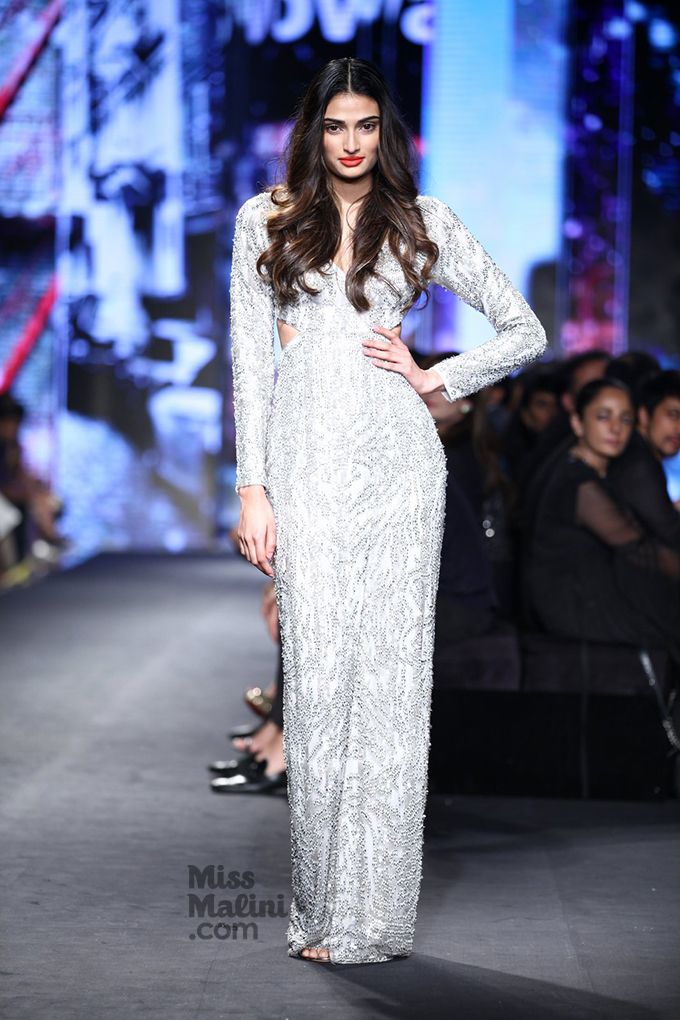 Rohit Gandhi & Athiya Shetty for Rahul Khanna at AIFW SS'16