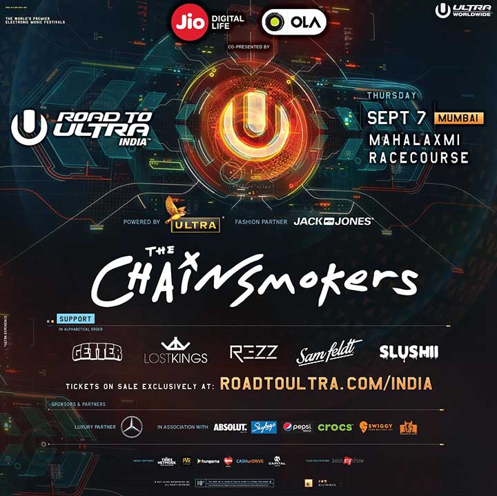 Road To Ultra India 2017 Line Up