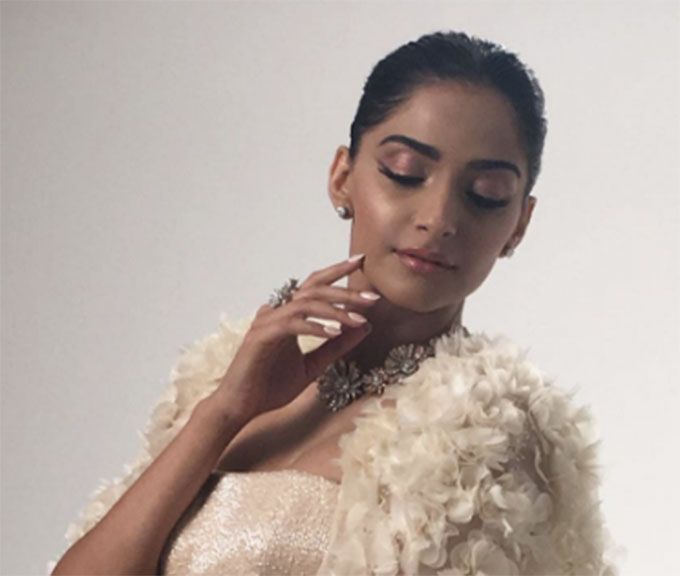 Sonam Kapoor’s Last Two Cannes Outfits Were At Opposite Ends Of The Colour Spectrum
