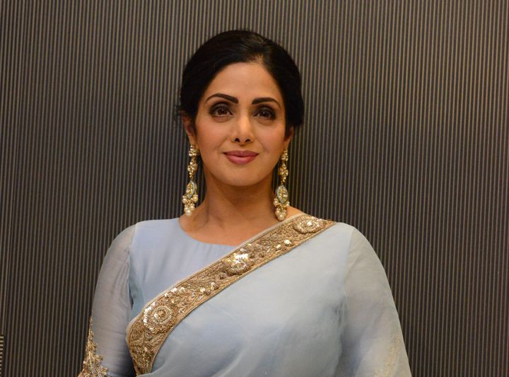We’re Dreaming About Sridevi’s Sky Blue Sari All Weekend Long