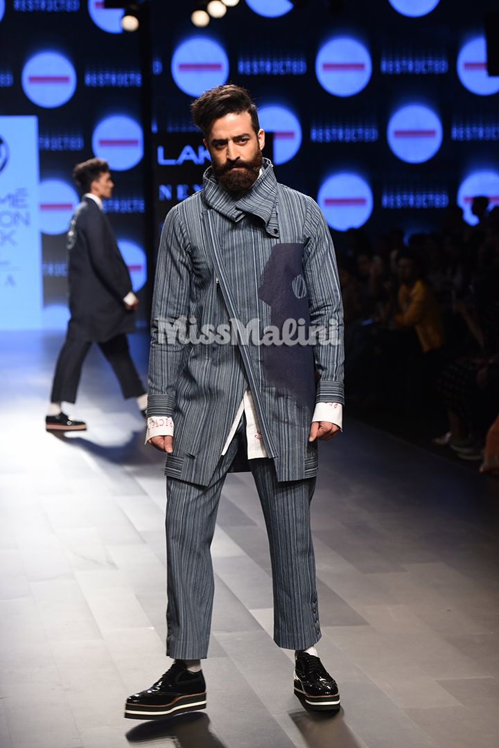 Sahil Aneja at Lakme Fashion Week Winter/Festive 2017