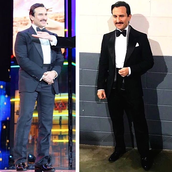 Saif Ali Khan in Tom Ford at the 2017 IIFA Awards (Photo courtesy | Kunal Rawal)