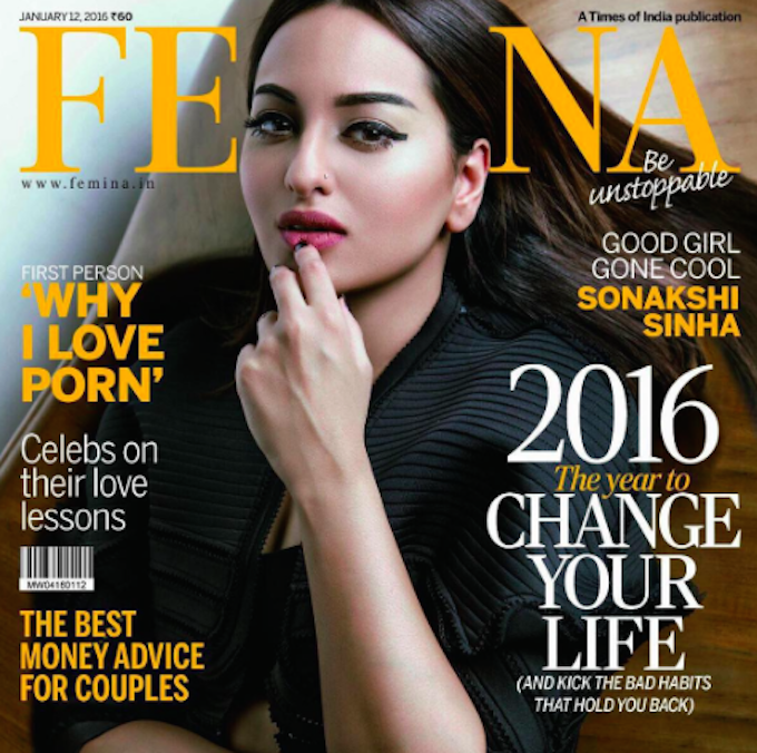 Holy Moly! Sonakshi Sinha Looks Beautiful On The Cover Of Femina!