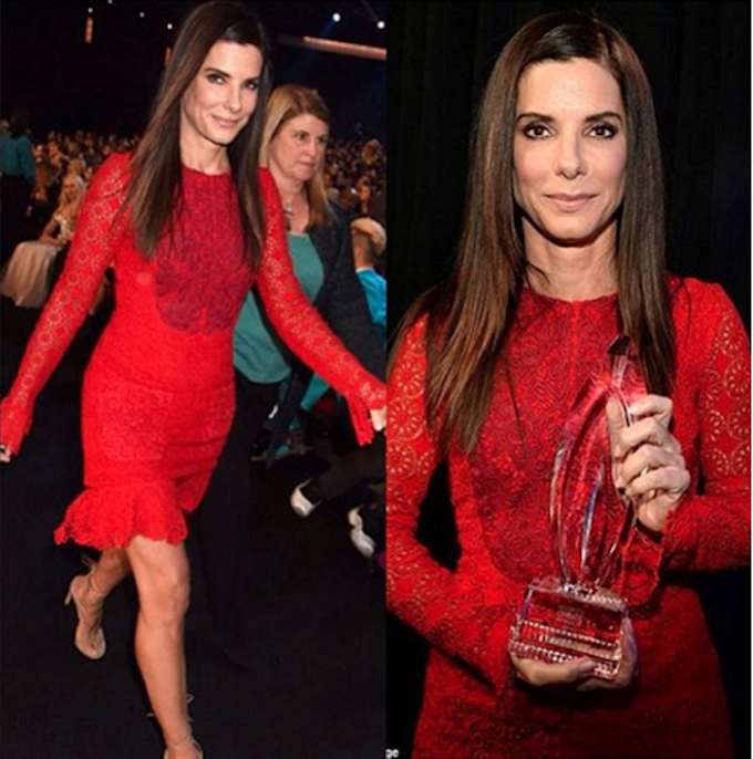 Sandra Bullock (Source: Instagram | @moniquelhuilier)