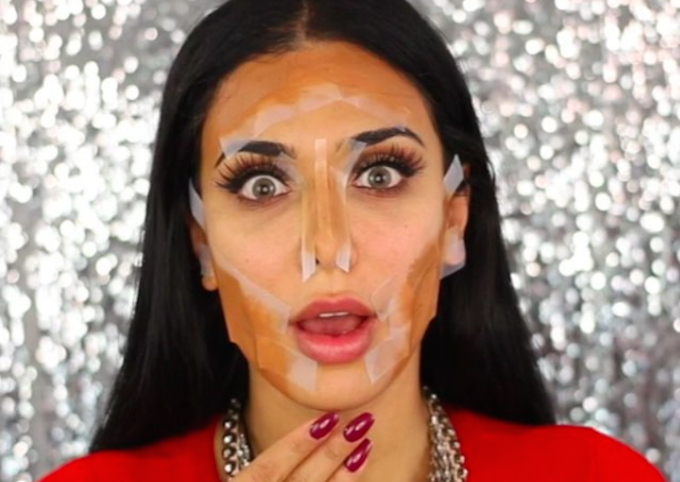 The Most Genius Way To Contour Your Face In Minutes!